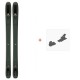 Ski Salomon N Qst Stella 106 2019 + Skibindungen - Pack Ski Freeride 106-110 mm