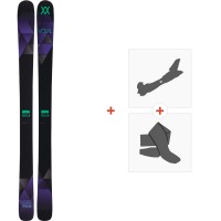 Ski Völkl Aura 2016 + Fixations de ski randonnée + Peaux - Freeride + Rando