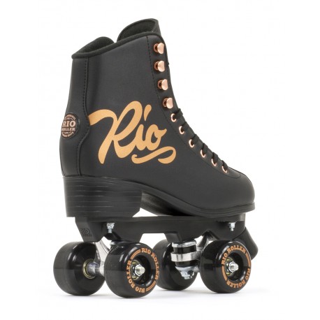 Quad skates RioRoller Rose Black 2023 - Rollerskates