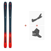 Ski Atomic Vantage 97 C Blue/Red 2019 + Fixations de ski randonnée + Peaux - Freeride + Rando