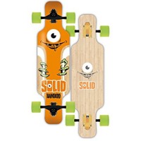 Solid Kids Longboard Bamboo Complete 2018 - Longboard Komplett