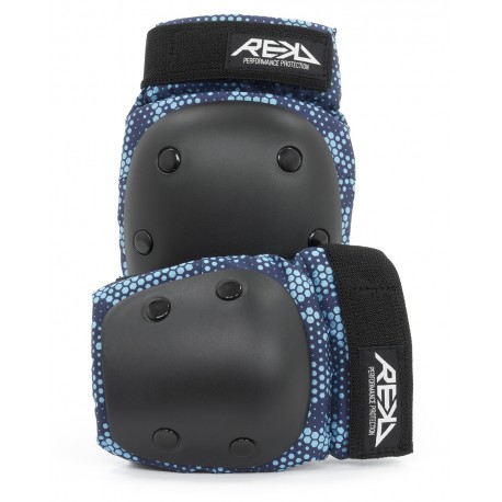 Protection Set Rekd Youth Heavy Duty Double Black/Blue 2023 - Protection Set