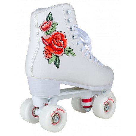 Quad skates Rookieskates Rosa White 2023 - Rollerskates