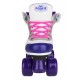 Roller quad Rookieskates Deluxe Pink/Grey/Purple 2020 - Roller Quad