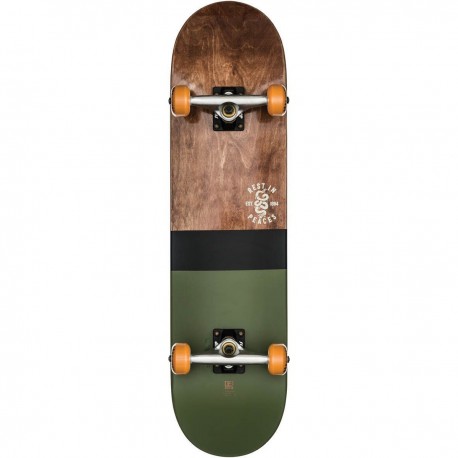 Skateboard Globe G2 Half Dip 2 8.0'' - Dark Maple/Hunter Green - Complete 2023 - Skateboards Complètes