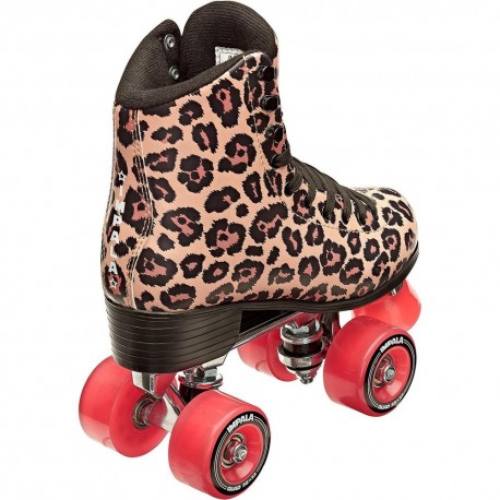 Quad skates Impala Quad Skate Leopard/Red 2022 - Rollerskates