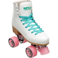 Patins à roulettes quad Impala Quad Skate White/Pink 2023