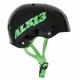 ALK13 Helmet H2O+ Black/ Green 2017 - Skateboard Helme