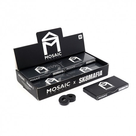 Mosaic Super 1 Sk8Mafia x Abec 7 Black 2019 - Roulements pour skateboards
