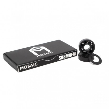 Mosaic Super 1 Sk8Mafia x Abec 7 Black 2019 - Skateboard Bearings