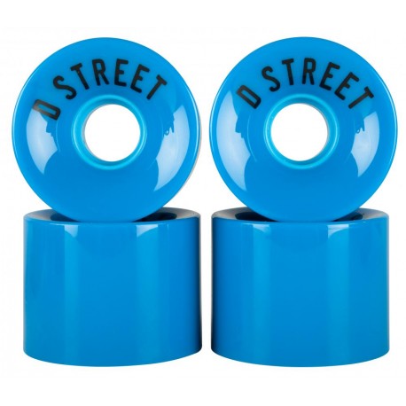 Longboard Rollen D Street 59 Cent (4 Pack) 2023 - Longboard Rollen