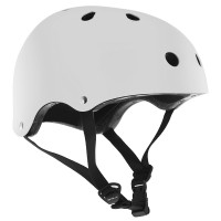Sfr Helmet Essentials Gloss White 2020 - Skateboard Helme