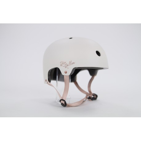 Skateboard helmet RioRoller Rose Cream 2023 - Skateboard Helmet