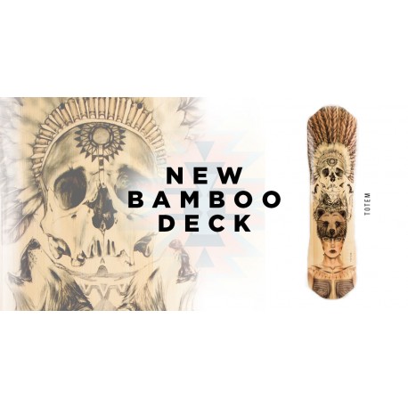 FreeborFreebord Totem Bamboo Deck Only 2019 - Freebord Deck Only