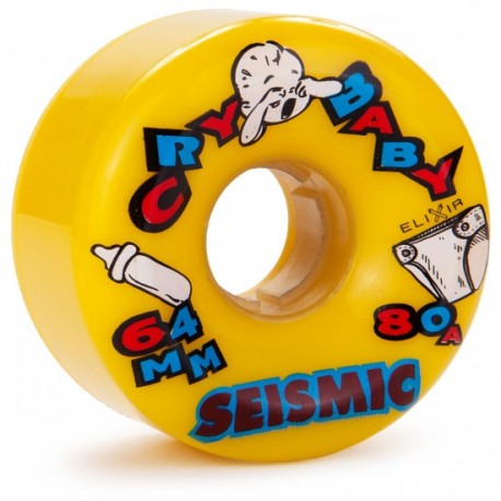 Seismic Cry Baby 64mm Wheels 2019 - Longboard Wheels