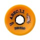 Abec11 ZigZag Reflex 70mm 86A Orange 2019 - Roues Longboard