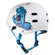 Skateboard helmet Bullet X Santa Cruz Matt White 2023 - Skateboard Helmet