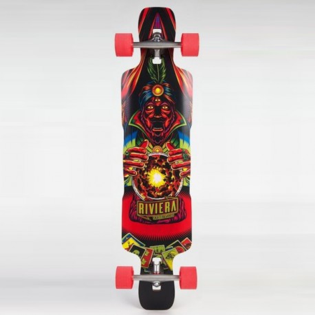 Riviera The Oracle Drop Through Double Kick 40.1'' 2018 - Complete - Longboard Complet