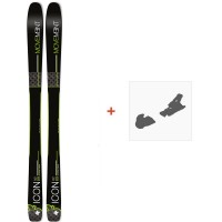 Ski Movement Icon 89 Titanal 2020 + Skibindungen - Ski All Mountain 86-90 mm mit optionaler Skibindung