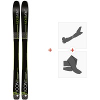 Ski Movement Icon 89 Titanal 2020 + Fixations de ski randonnée + Peaux - All Mountain + Rando