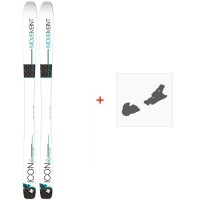 Ski Movement Icon 89 W 2020 + Fixations de ski - Ski All Mountain 86-90 mm avec fixations de ski à choix