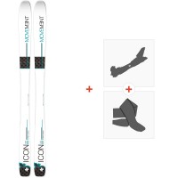 Ski Movement Icon 89 W 2020 + Fixations de ski randonnée + Peaux
