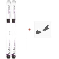 Ski Movement Icon 95 W 2020 + Skibindungen - Ski All Mountain 91-94 mm mit optionaler Skibindung