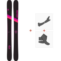 Ski Faction Candide 3.0x 2020 + Fixations de ski randonnée + Peaux - Freestyle + Freeride + Rando