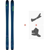 Ski Faction Agent 1.0 2020 + Touring bindings