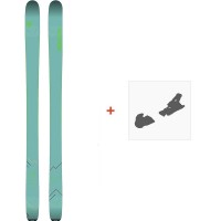 Ski Faction Agent 1.0 X 2020 + Skibindungen - Ski All Mountain 86-90 mm mit optionaler Skibindung