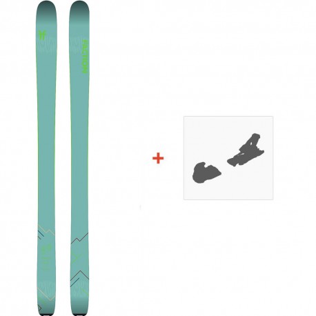 Ski Faction Agent 1.0 X 2020 + Ski bindings - Ski All Mountain 86-90 mm with optional ski bindings