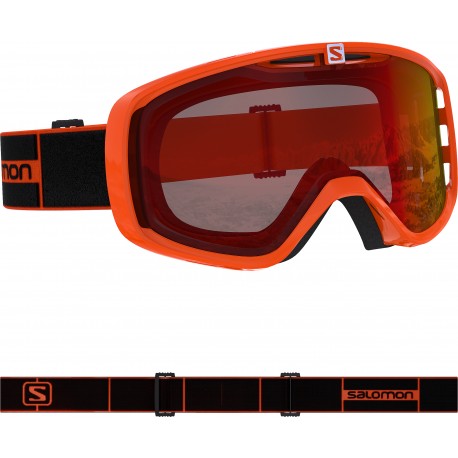Salomon Goggle Aksium Flame/Univ Mid Red 2020 - Masque de ski