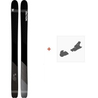 Ski Faction Prime 4.0 2020 + Fixations de ski - Pack Ski Freeride 116-120 mm