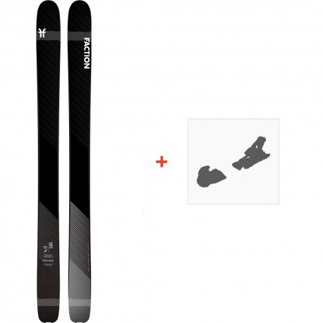Ski Faction Prime 4.0 2020 + Skibindungen - Pack Ski Freeride 116-120 mm