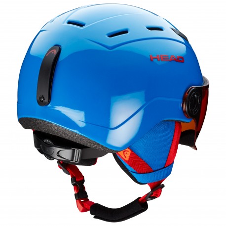 Ski Helm Head Mojo Visor Blue 2020 - Skihelm mit Visier