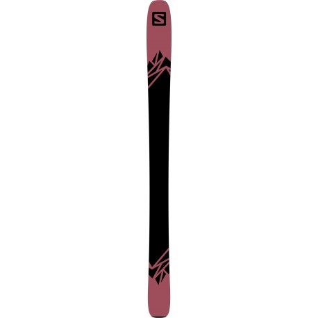 Ski Salomon N QST Stella 106 Pink/Black 2021 - Ski Women ( without bindings )