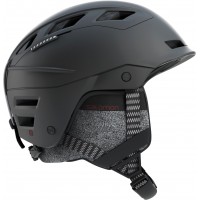 Ski Helmet Salomon Ski helmet QST Charge Mips Black 2021 - Casque de Ski