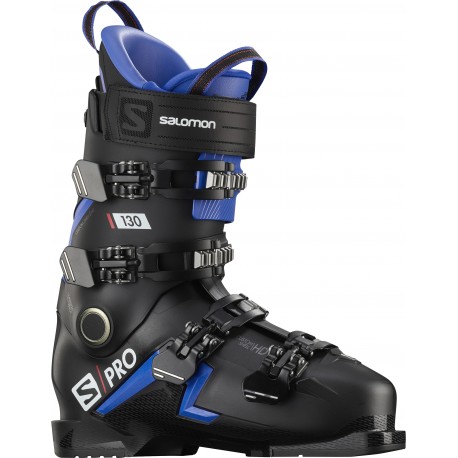 Salomon S/Pro 130 Black/Race Blue/Red 2021 - Skischuhe Männer