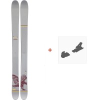 Ski Line Outline 2020 + Ski bindings - Freestyle Ski Set