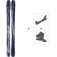Ski Line Supernatural 100 2020 + Fixations de ski randonnée + Peaux - Freeride + Rando