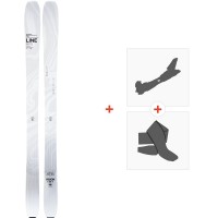 Ski Line Vision 98 2020 + Fixations de ski randonnée + Peaux - Rando Freeride