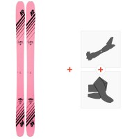 Ski K2 Empress 2020 + Fixations de ski randonnée + Peaux - Freestyle + Piste + Rando
