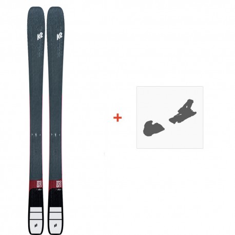 Ski K2 Mindbender 98 TI Alliance 2020 + Ski Bindungen  - Pack Ski Freeride 94-100 mm