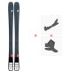 Ski K2 Mindbender 98 TI Alliance 2020 + Touring Ski Bindings + Climbing Skins  - Freeride + Touring