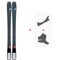 Ski K2 Mindbender 98 TI Alliance 2020 + Touring Ski Bindings + Climbing Skins  - Freeride + Touring