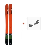 Ski K2 Mindbender Team 2020 + FIxations de ski  - Pack Ski Freeride 94-100 mm