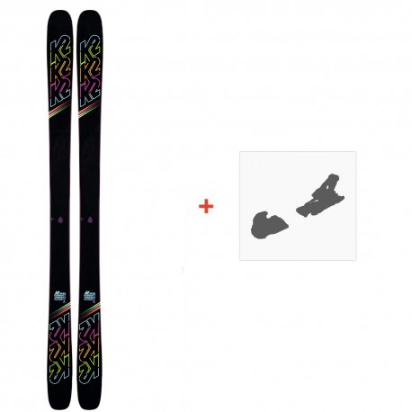 Ski K2 Missconduct 2020 + Skibindungen - Freestyle Ski Set