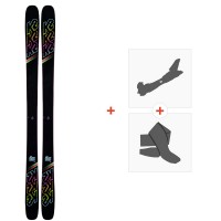 Ski K2 Missconduct 2020 + Tourenbindungen + Felle - Freestyle + Piste + Touren