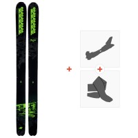 Ski K2 Pon2oon 2023 + Fixations de ski randonnée + Peaux - Pack Ski + Fixation + Peau