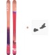 Ski Roxy Shima 90 2020 + Fixations de ski - Ski All Mountain 86-90 mm avec fixations de ski à choix